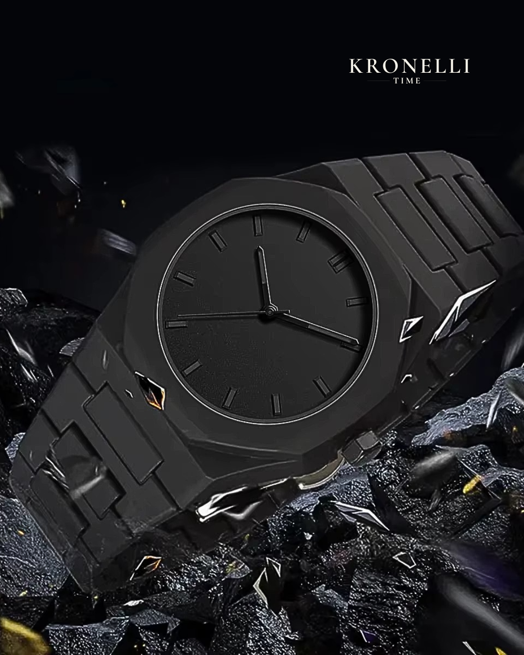 Black Aura Watch - Premium Limited Edition Timepiece